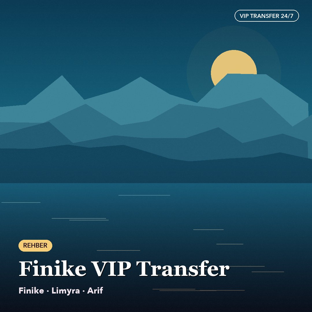 Finike Vip Transfer