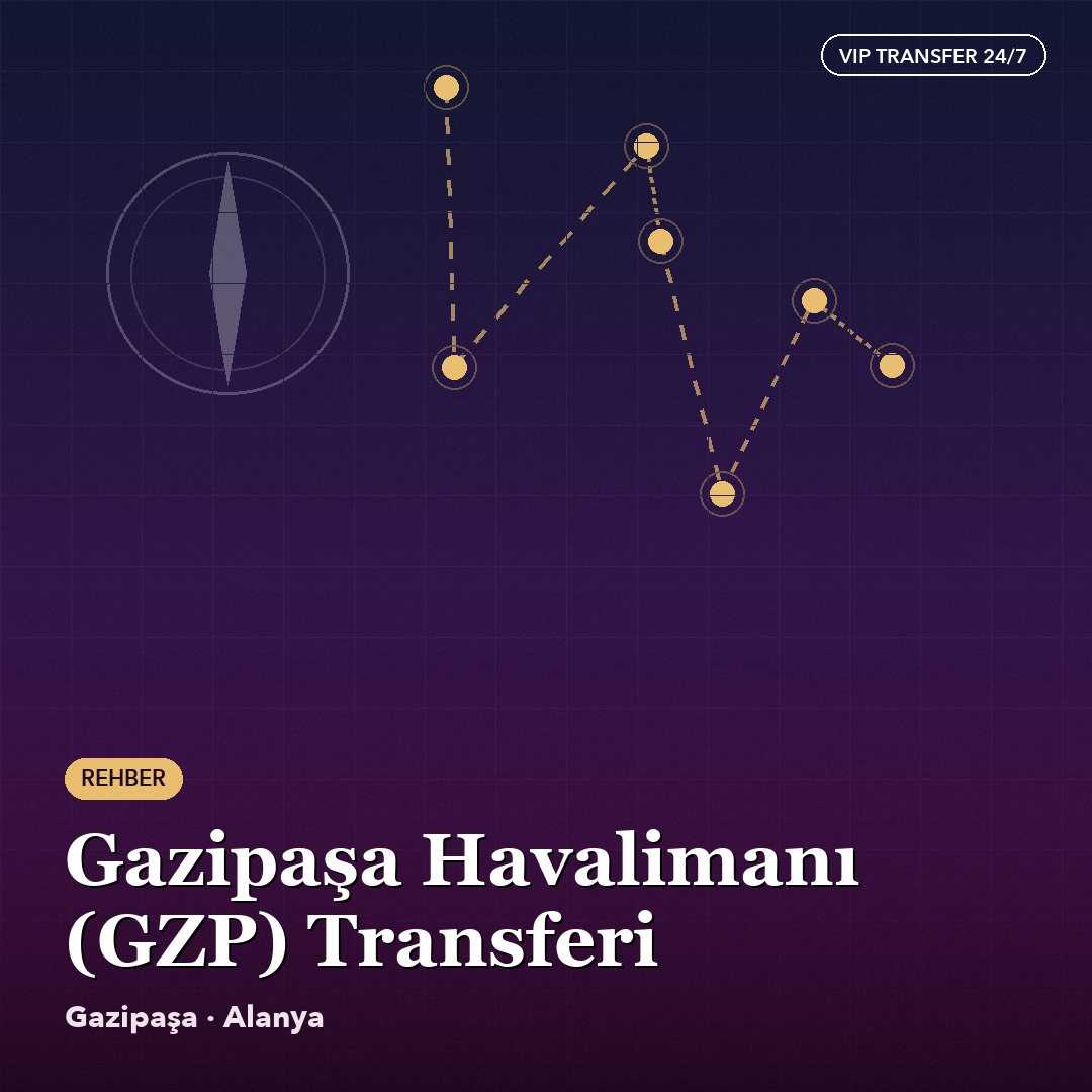 Gazipasa Airport (GZP) Transfers and Airport-to-Airport Transport
