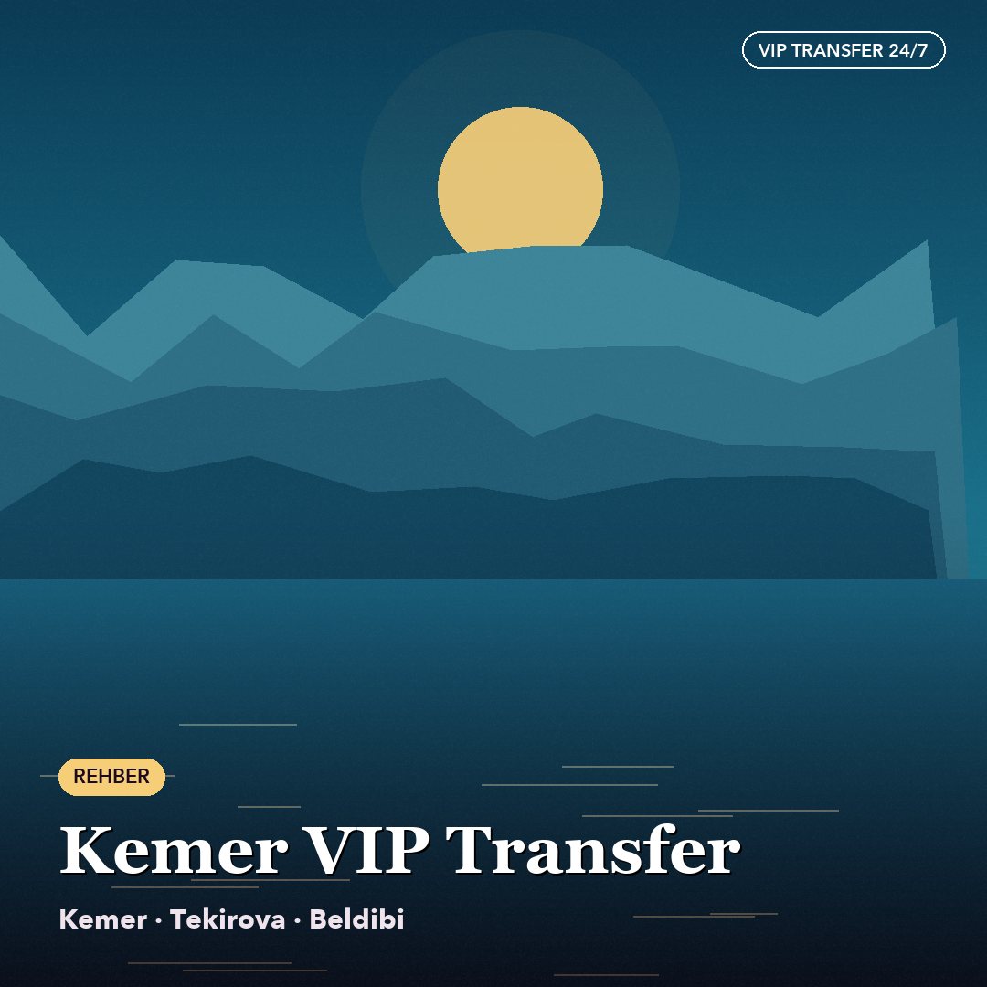 Kemer Vip Transfer