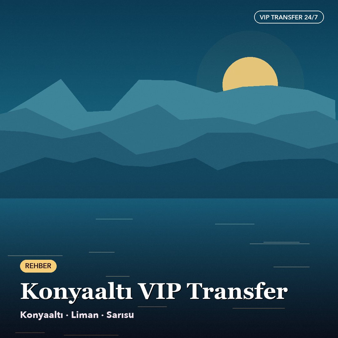Konyaalti Vip Transfer